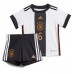 Tyskland Joshua Kimmich #6 Hemmakläder Barn VM 2022 Kortärmad (+ Korta byxor)